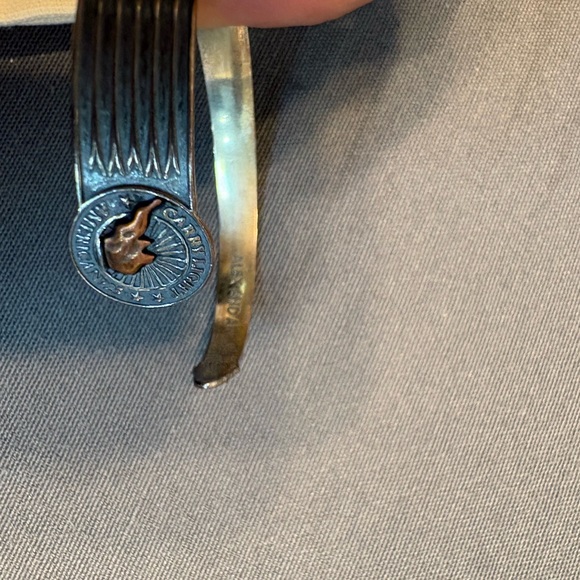 NWT Alex and Ani Liberty Copper Cuff Bracelet - Picture 6 of 12